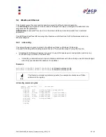 Preview for 40 page of ACD GRUPPE M210SE Programming Instructions Manual