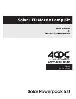 ACDC BSS-00504S User Manual preview