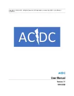 ACDC KF-20DW/ZCDC12V User Manual preview