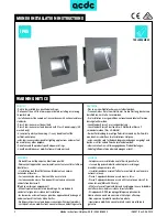 ACDC Mondo Installation Instructions preview