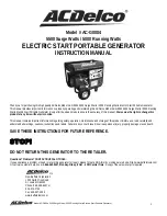 Preview for 1 page of ACDelco AC-G0004 Instruction Manual