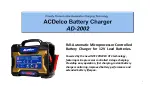 ACDelco AD-2002 Manual preview