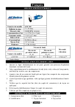 Preview for 15 page of ACDelco ANC301 Product Information Manual