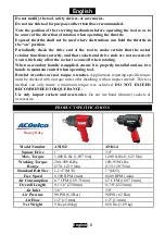 Preview for 7 page of ACDelco ANI812 Product Information Manual