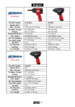 Preview for 9 page of ACDelco ANI812 Product Information Manual