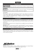 Preview for 14 page of ACDelco ARI2064 Product Information Manual