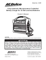 Preview for 1 page of ACDelco I-7005T Owner'S Manual