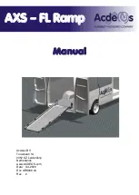 Preview for 1 page of Acdeos AR FL 210-8/2 Manual