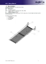 Preview for 3 page of Acdeos AR FL 210-8/2 Manual