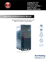 Ace Heating Solutions Atlas A050 Operating And Maintenance Manual preview