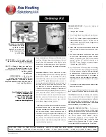 Preview for 40 page of Ace Heating "B_G" Series Operating And Maintenance Manual