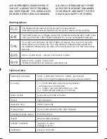 Предварительный просмотр 5 страницы ACE INSTRUMENTS ACE III Basic Operating Manual