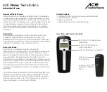 Предварительный просмотр 23 страницы ACE INSTRUMENTS ACE Prime Operating Manual