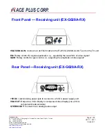 Preview for 5 page of Ace Plus EX-G029A-TX User Manual