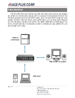 Предварительный просмотр 3 страницы Ace Plus EX-G035 User Manual