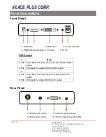 Предварительный просмотр 6 страницы Ace Plus EX-G039 User Manual