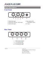 Preview for 5 page of Ace Plus EX-G065 User Manual