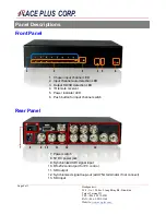 Предварительный просмотр 5 страницы Ace Plus EX-G072 User Manual