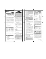 Preview for 1 page of ACE RC BLC-40 Instruction Manual