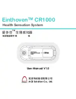 ACE Solution Einthoven CR1000 User Manual preview