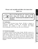 Preview for 2 page of ACE Solution Einthoven CR1000 User Manual