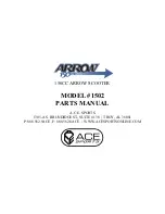 Ace Sports ARROW 150CC 1502 Parts Manual preview