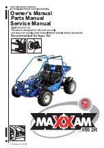 Preview for 1 page of Ace Sports Maxxam 150 2R Owner'S Manual