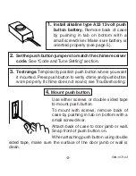 Предварительный просмотр 2 страницы Ace 3035698 (AC-6190) Owner'S Manual