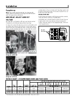 Предварительный просмотр 3 страницы Ace ACE10C Convertible 1 HP Installation Manual