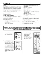 Предварительный просмотр 4 страницы Ace ACE10C Convertible 1 HP Installation Manual