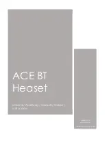 Preview for 1 page of Ace BT Manual