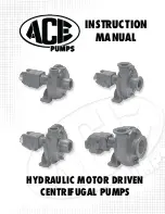 Предварительный просмотр 1 страницы Ace FMC-150-HYD Series Instruction Manual