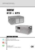 Ace HRW 019-072 Installation And Maintenance Manual preview