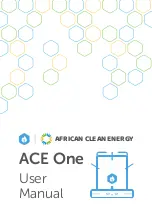 Предварительный просмотр 1 страницы Ace One User Manual