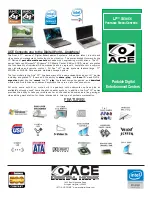 Ace Portable Media Centers LP Series Datasheet предпросмотр