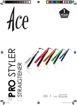 Ace PRO STYLER Series Manual preview
