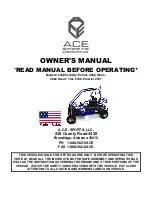 Ace Prowler 2787 Owner'S Manual preview