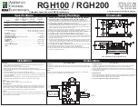 Ace RGH100 Quick Start Manual preview