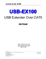 Ace USB-EX100 User Manual предпросмотр