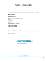 Предварительный просмотр 12 страницы Acebil I-605LAX Operation Manual