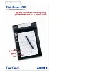 Acecad DigiMemo A501 User Manual preview