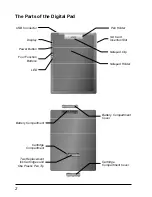 Preview for 8 page of Acecad DigiMemo L2 User Manual