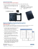 Preview for 4 page of Acecad DigiMemo692/A502 Manual