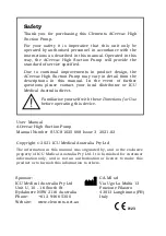 Предварительный просмотр 2 страницы ACeevac SUC 81025 User Manual