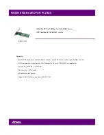 Preview for 1 page of Aceex ISDN-PCI/N Datasheet