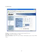 Preview for 20 page of Aceex Wireless 11g Router User Manual