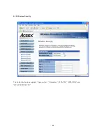 Preview for 24 page of Aceex Wireless 11g Router User Manual