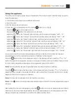 Preview for 9 page of Acekool AFO-1201A Operating And Safety Instructions Manual