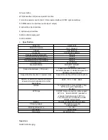 Preview for 2 page of Acekool SK-BTI-029 User Manual