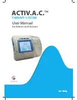 Acelity ACTIV.A.C. User Manual preview